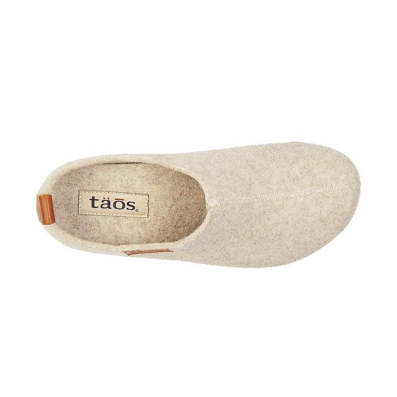 Birkenstock Wonderwool Clog Træsko Dame Beige | DK 303CTV